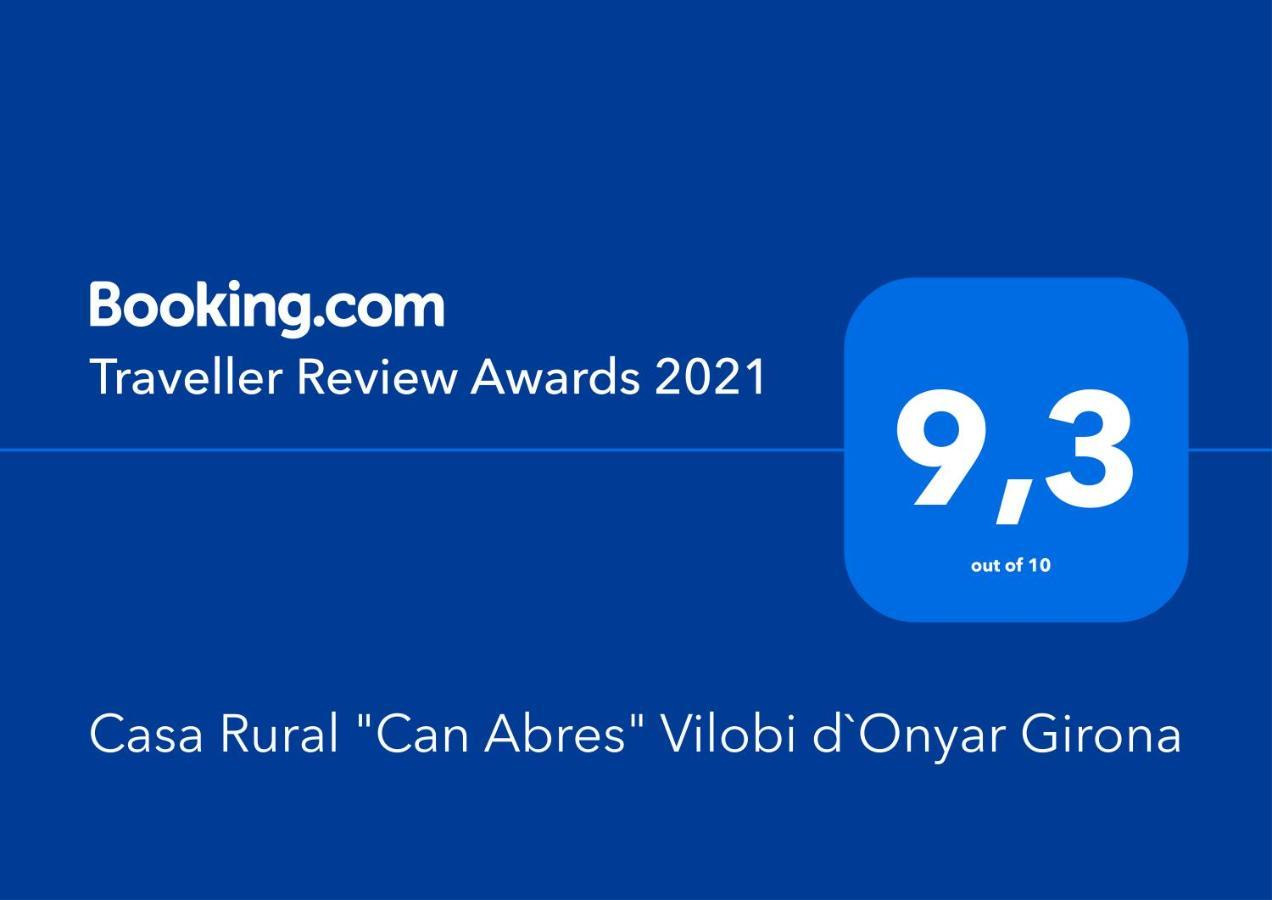 Casa Rural "Can Abres" Vilobi D'Onyar Girona Viloví de Oñar Eksteriør bilde